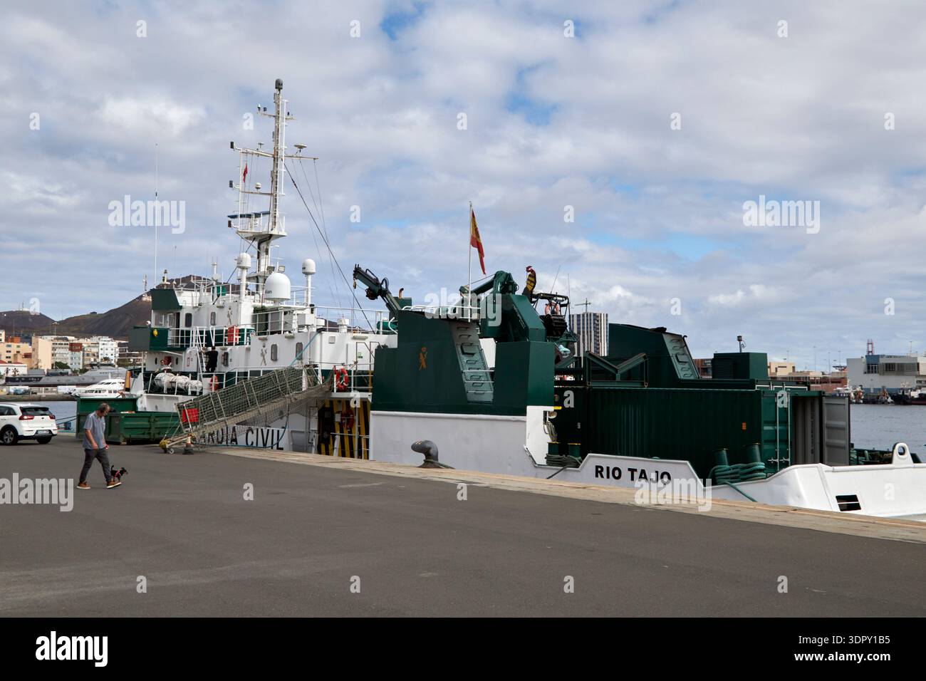 guardia civil rio tajo motovedetta marittima las palmas de gran canaria, isole canarie, spagna Foto Stock