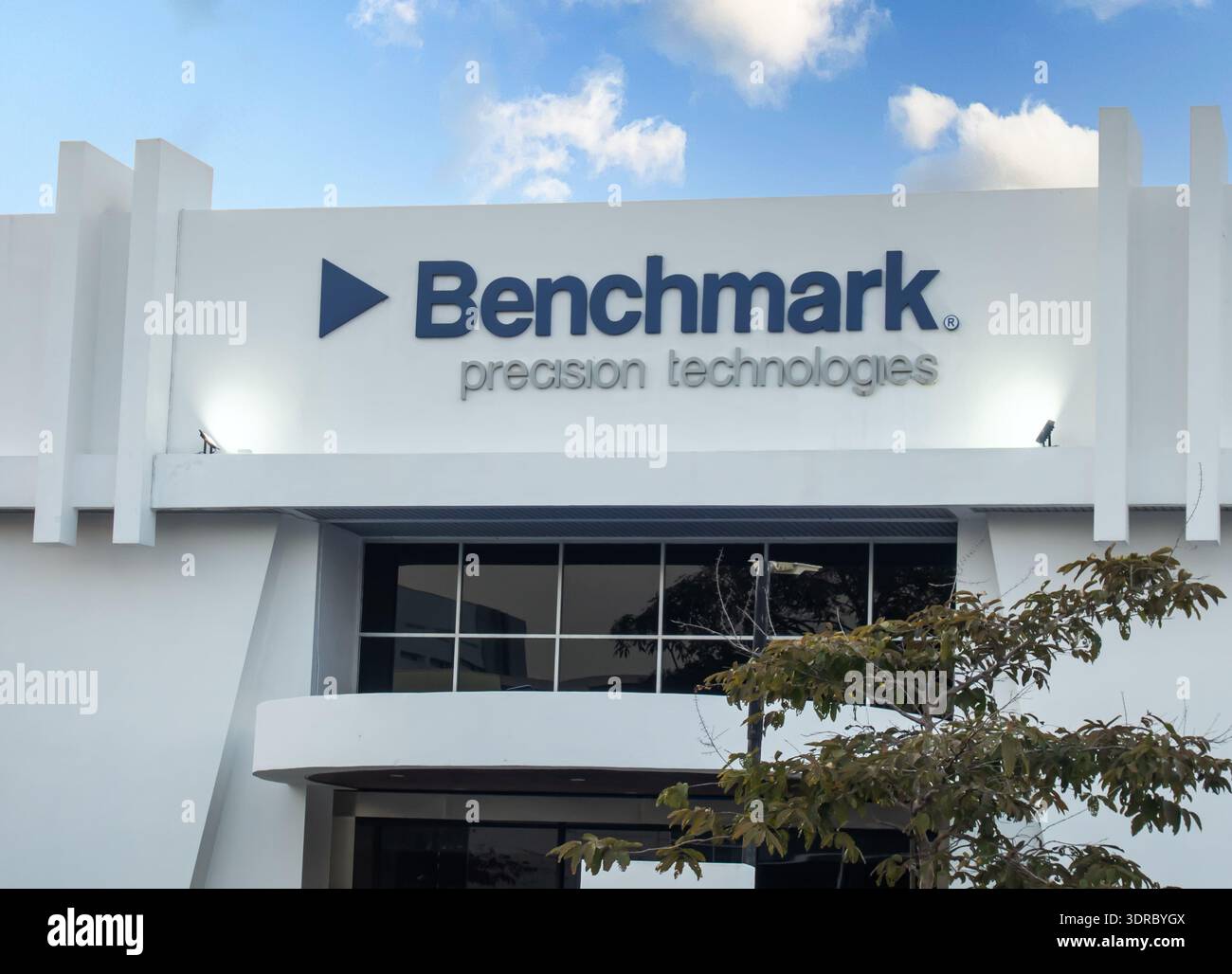 Stabilimento benchmark Precision Technologies, Penang, Malesia, parte di benchmark Electronics, fornitore di servizi di ingegneria e produzione. Foto Stock