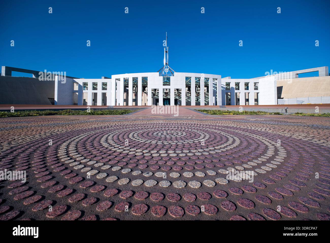 Parlamento a Canberra Foto Stock