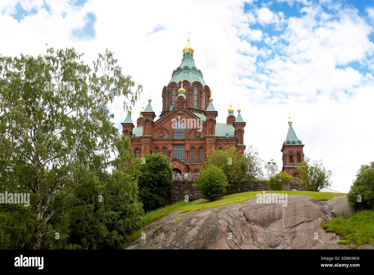 Cattedrale di Uspenski, Finlandia, Helsinki Foto Stock