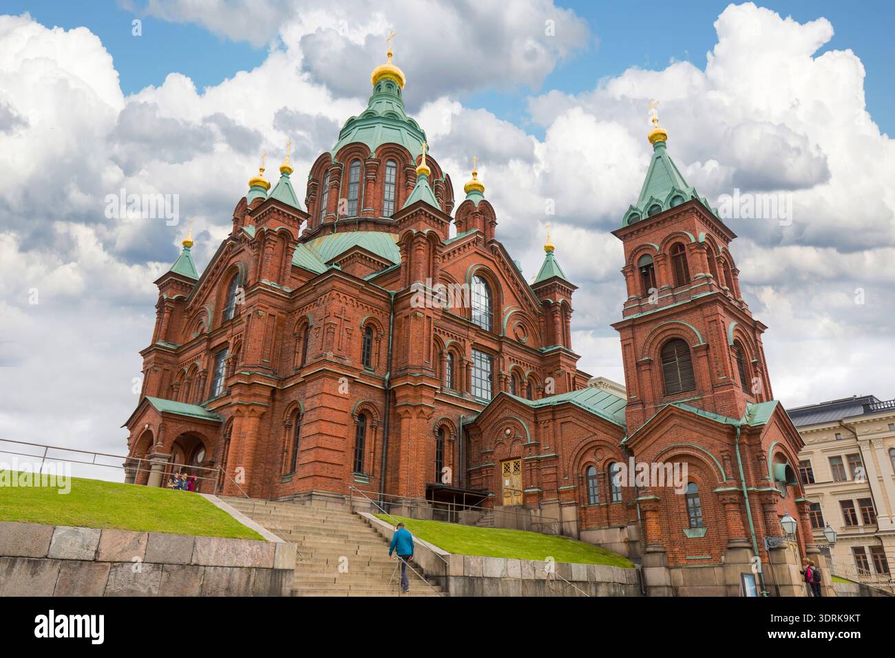 Cattedrale di Uspenski, Finlandia, Helsinki Foto Stock