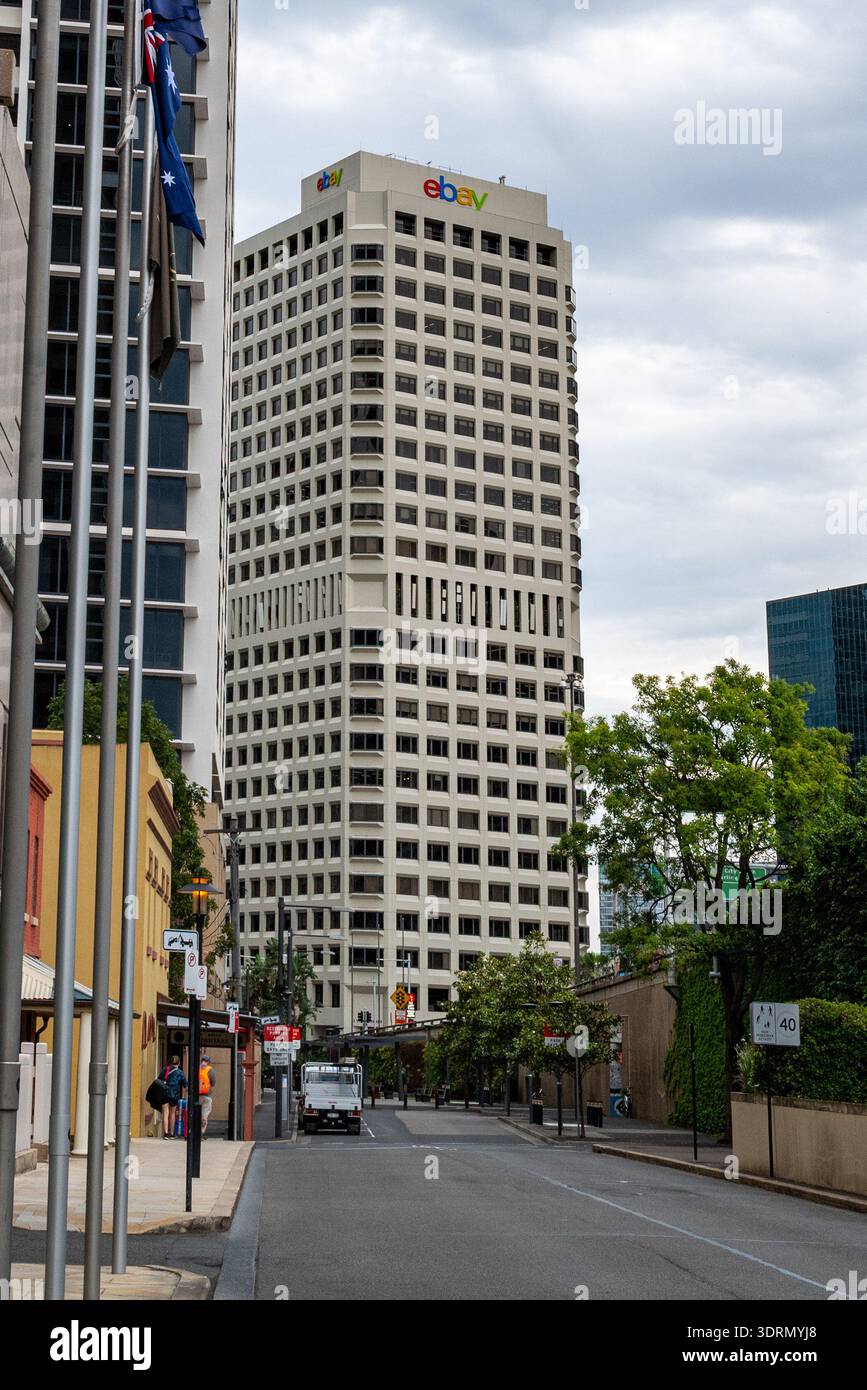 Il quartier generale di eBay Australia si trova al 45 di Clarence Street, vicino allo storico quartiere di Rocks. Foto Stock
