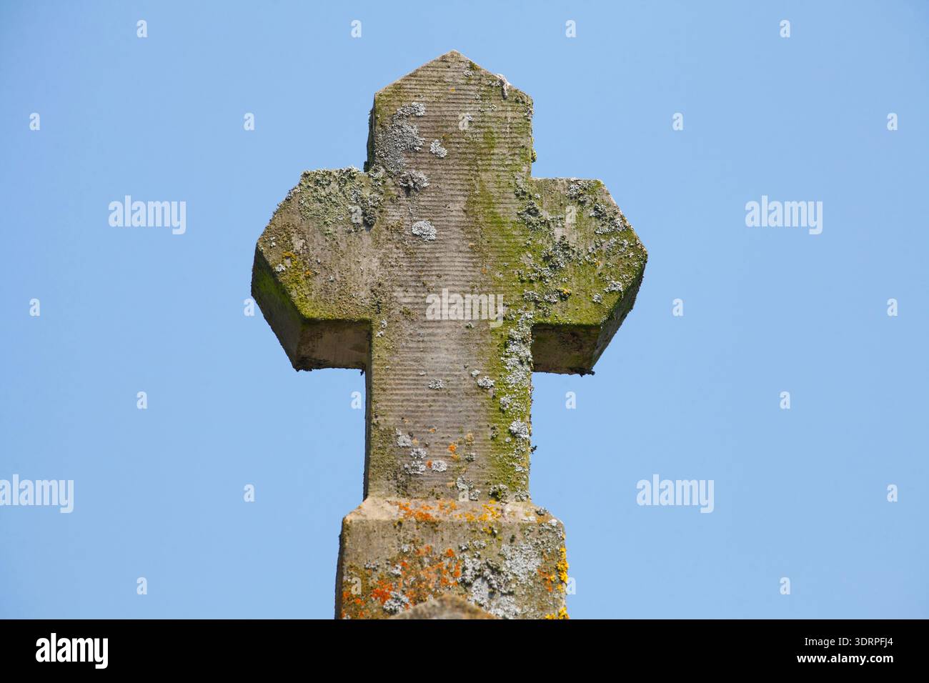 Croce di pietra Foto Stock