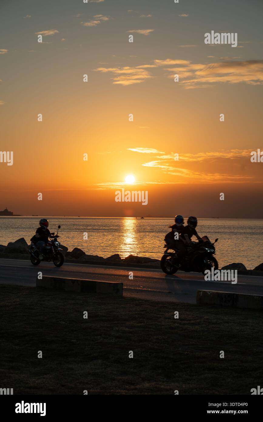 Hong Kong Airport South Perimeter Road Foto Stock