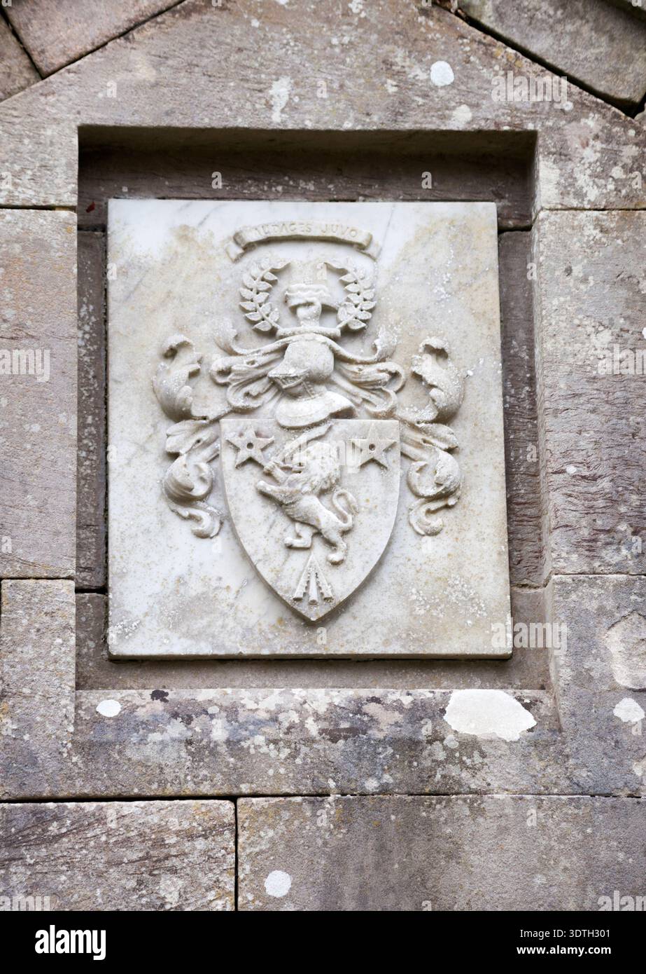 Stemma McCasland, Rhu and Shandon Parish Church, Helensburgh, Scozia Foto Stock