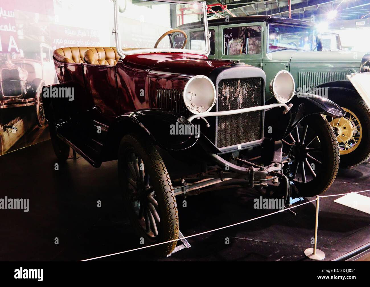 Classic Cars Museum, Sharjah, Emirato di Sharjah, Emirati Arabi Uniti Foto Stock