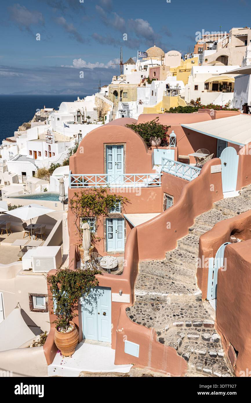 Santorini, Grecia Foto Stock
