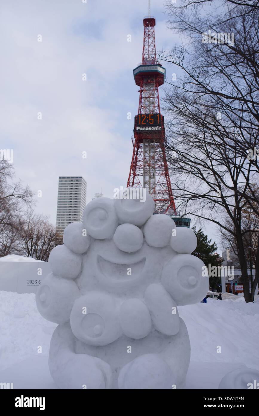 Sapporo Snow Festival, Sapporo, Hokkaido, Giappone Foto Stock