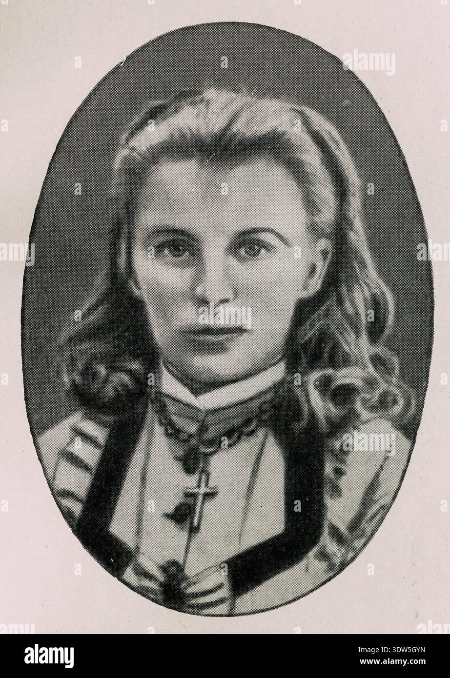 Ivanova (khmyrova), Sofya Alexandrovna. Nipote di Fyodor Dostoevsky. I primi capitoli del romanzo "l'idiota" sono stati dedicati a Sofya Ivanova. Lo era Foto Stock