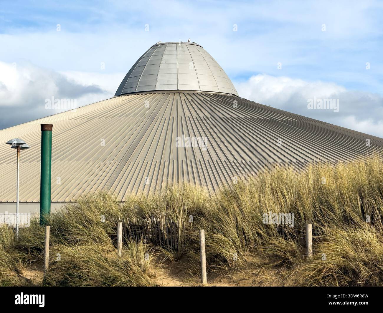Centro ricreativo Crosby e piscina - Immagine stock catturata con smartphone