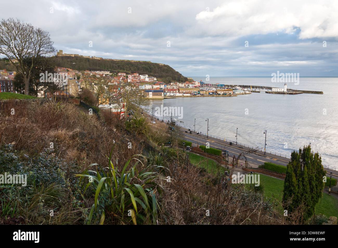 The South Bay a Scarborough, Inghilterra, Regno Unito Foto Stock