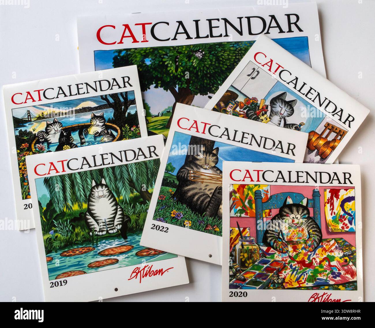 B. Kliban Cat Calendars STILL Life Foto Stock