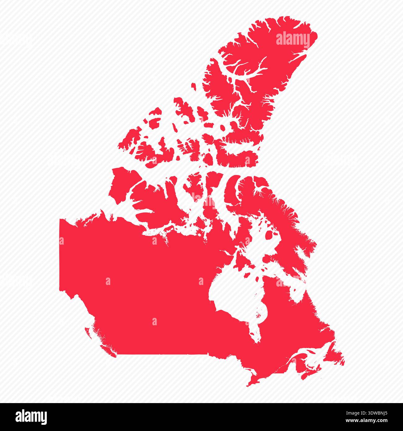 Abstract Canada Simple Map background, può essere utilizzato per progetti aziendali, progetti di presentazione o qualsiasi altro progetto adatto. Illustrazione Vettoriale