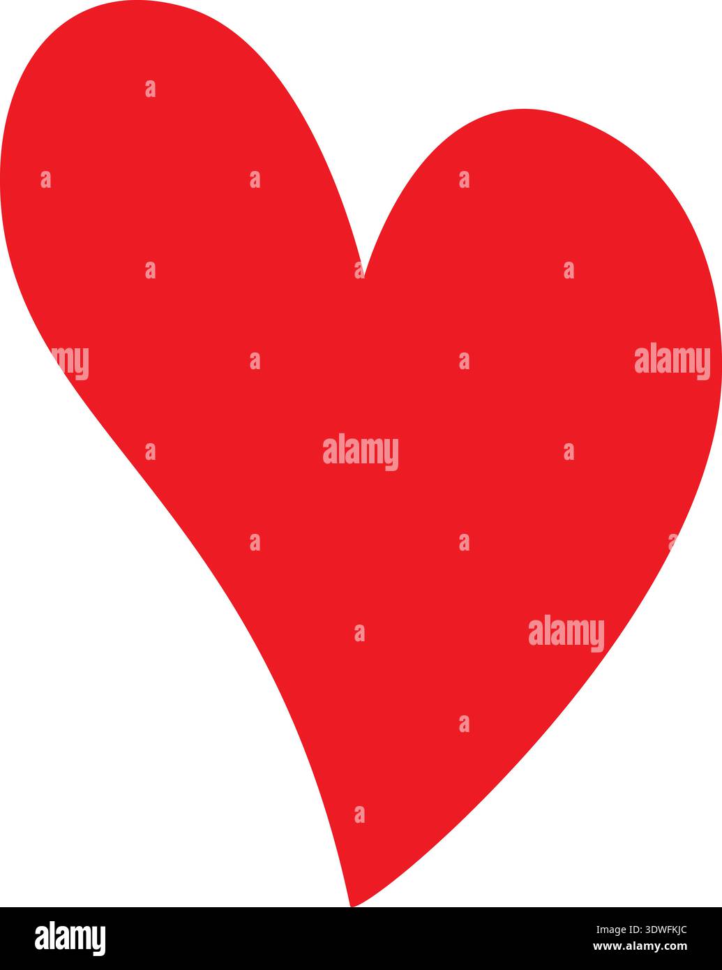 Marchio del cuore Foto Stock