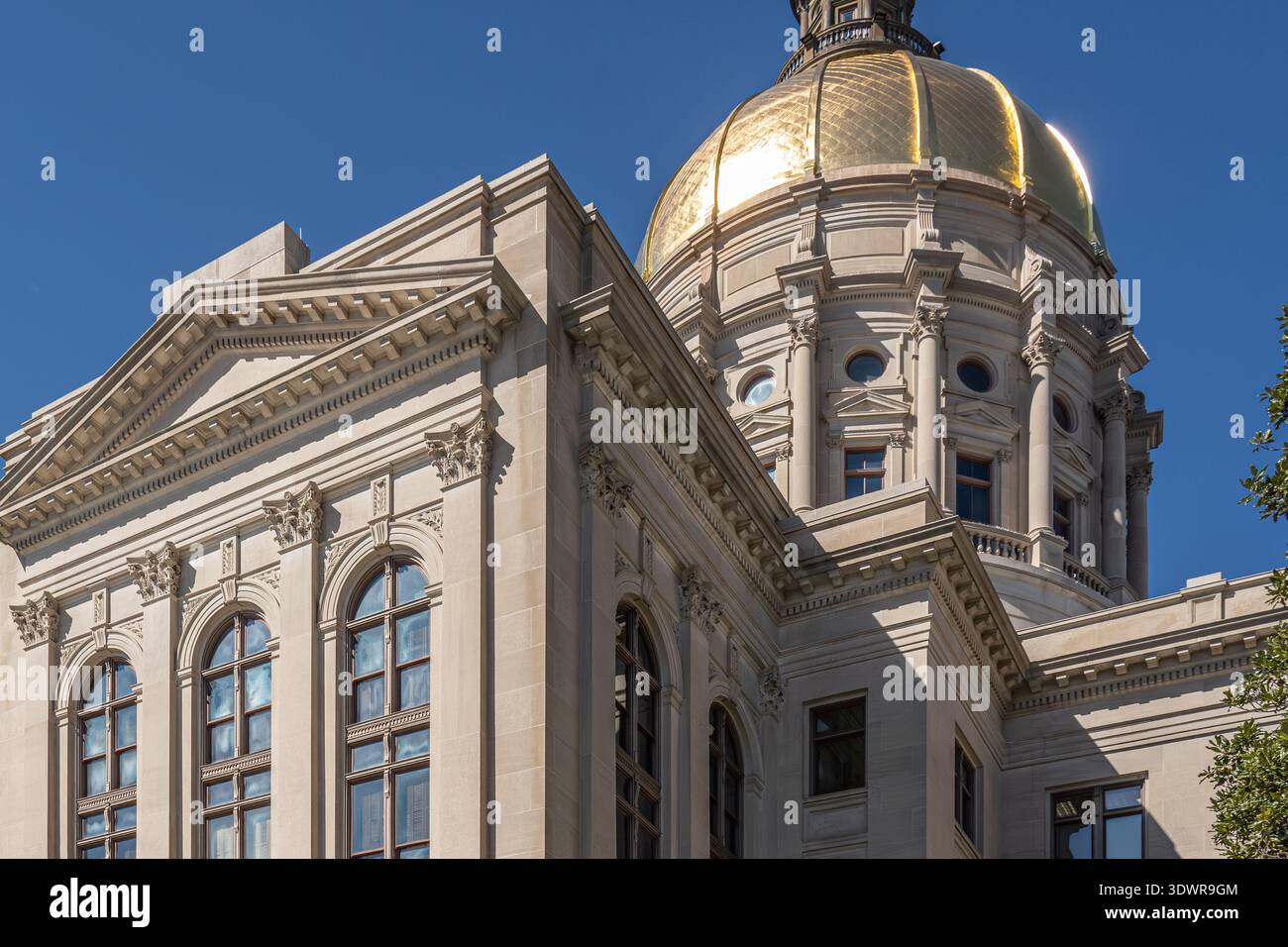 Edificio del Campidoglio dello stato della Georgia nel centro di Atlanta, Georgia. (USA) Foto Stock