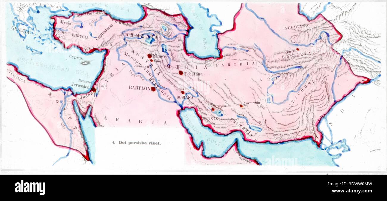 Mappa antico iran immagini e fotografie stock ad alta risoluzione - Alamy