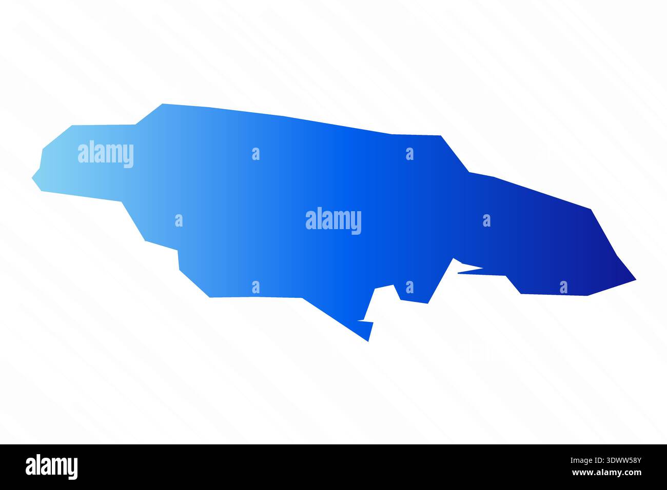 Gradiente sfondo semplice Giamaica Map, design vettoriale modificabile, può essere utilizzato per la progettazione aziendale o di presentazioni. Illustrazione Vettoriale