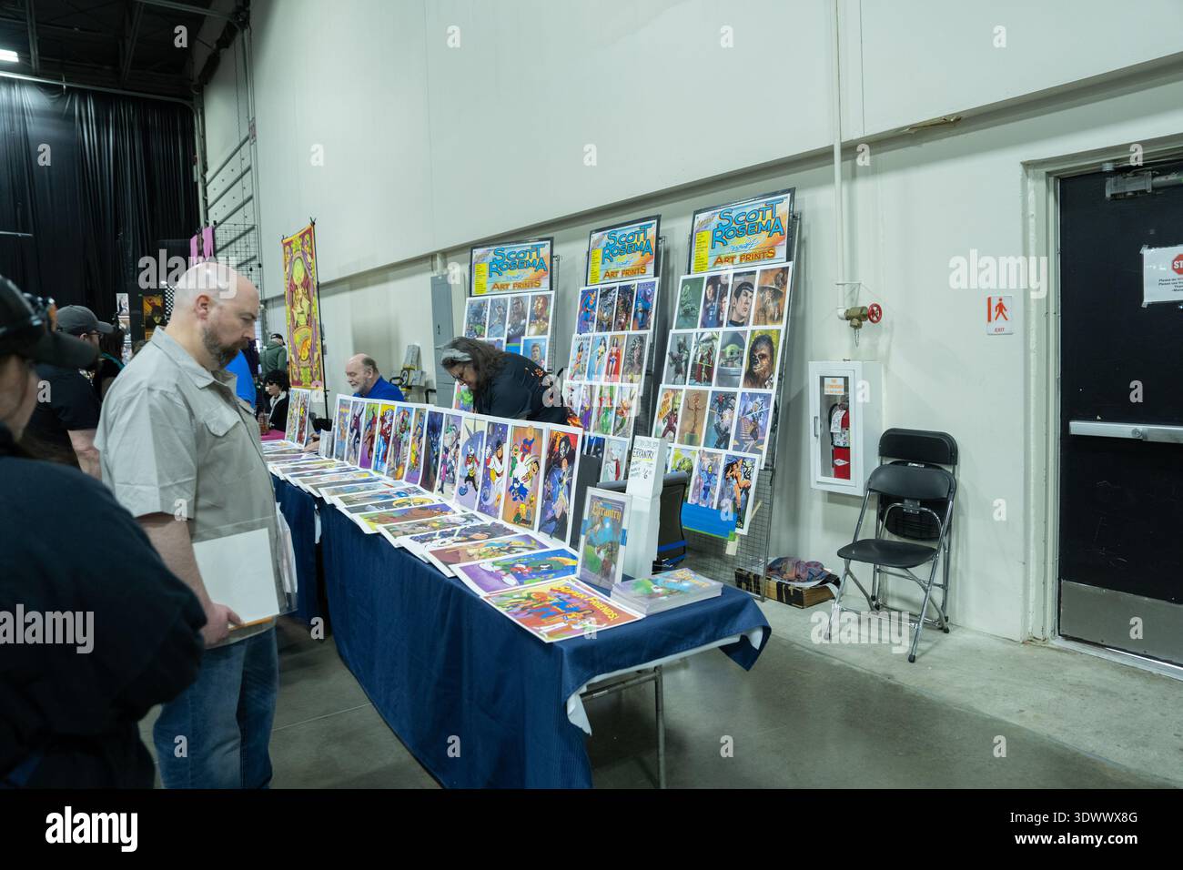 Motor City Comic con ospitato dal Suburban Collection Showplace di Novi, Michigan Foto Stock