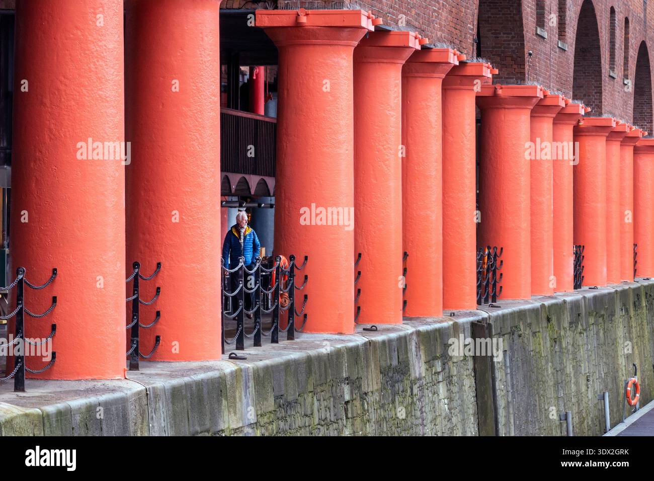 Royal Albert Docks Liverpool Regno Unito Foto Stock