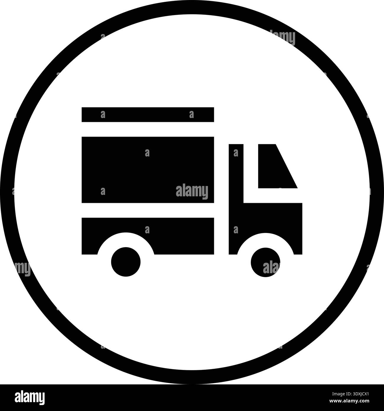 Illustrazione della progettazione dell'icona del vettore di consegna degli alimenti Illustrazione Vettoriale