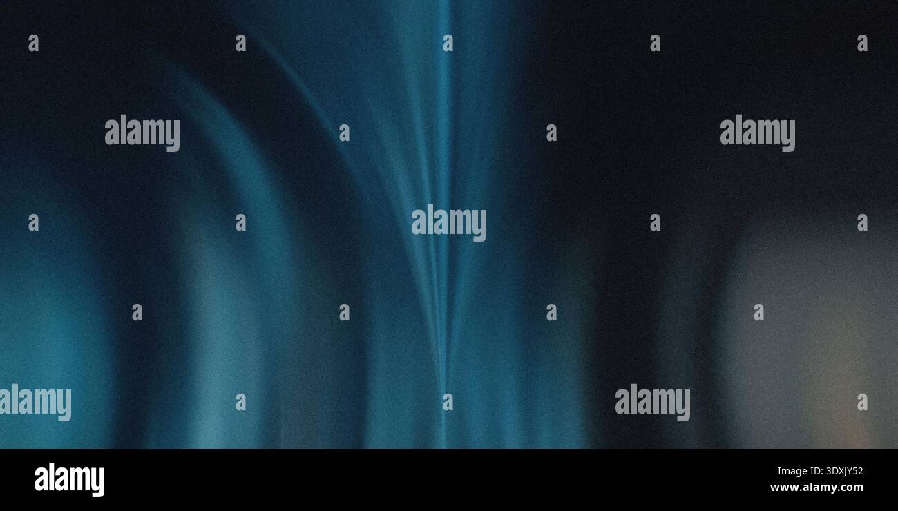 Sfondo sfocato astratto con sfumature di blu e nero con striature e sfumature di luce verticali Foto Stock