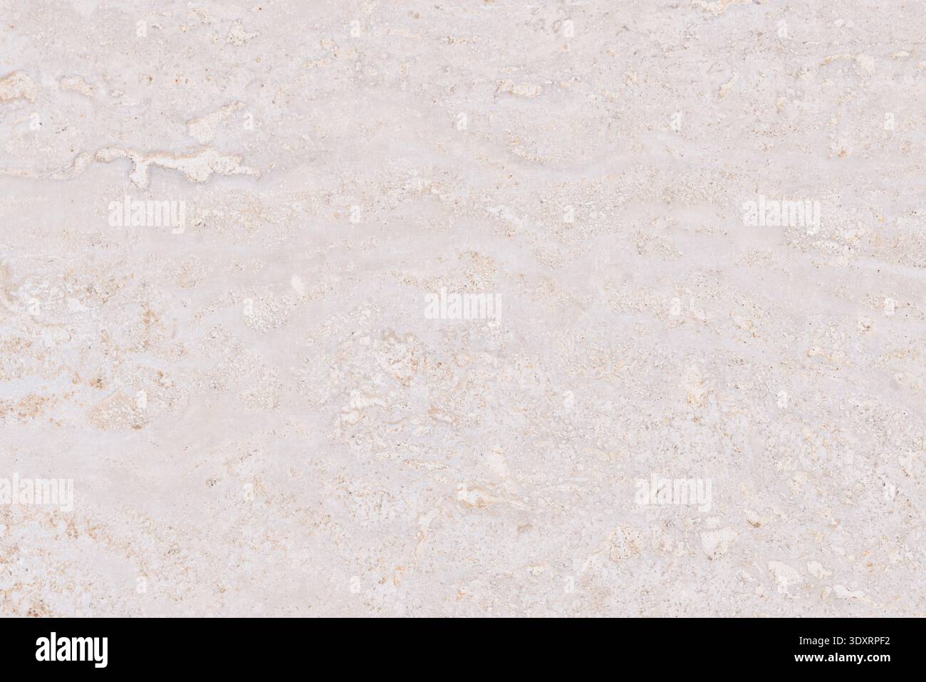Sfondo ad alta risoluzione di calcare beige naturale. Elegante texture simile al marmo con venature morbide e dettagli minerali per il design architettonico e re Foto Stock