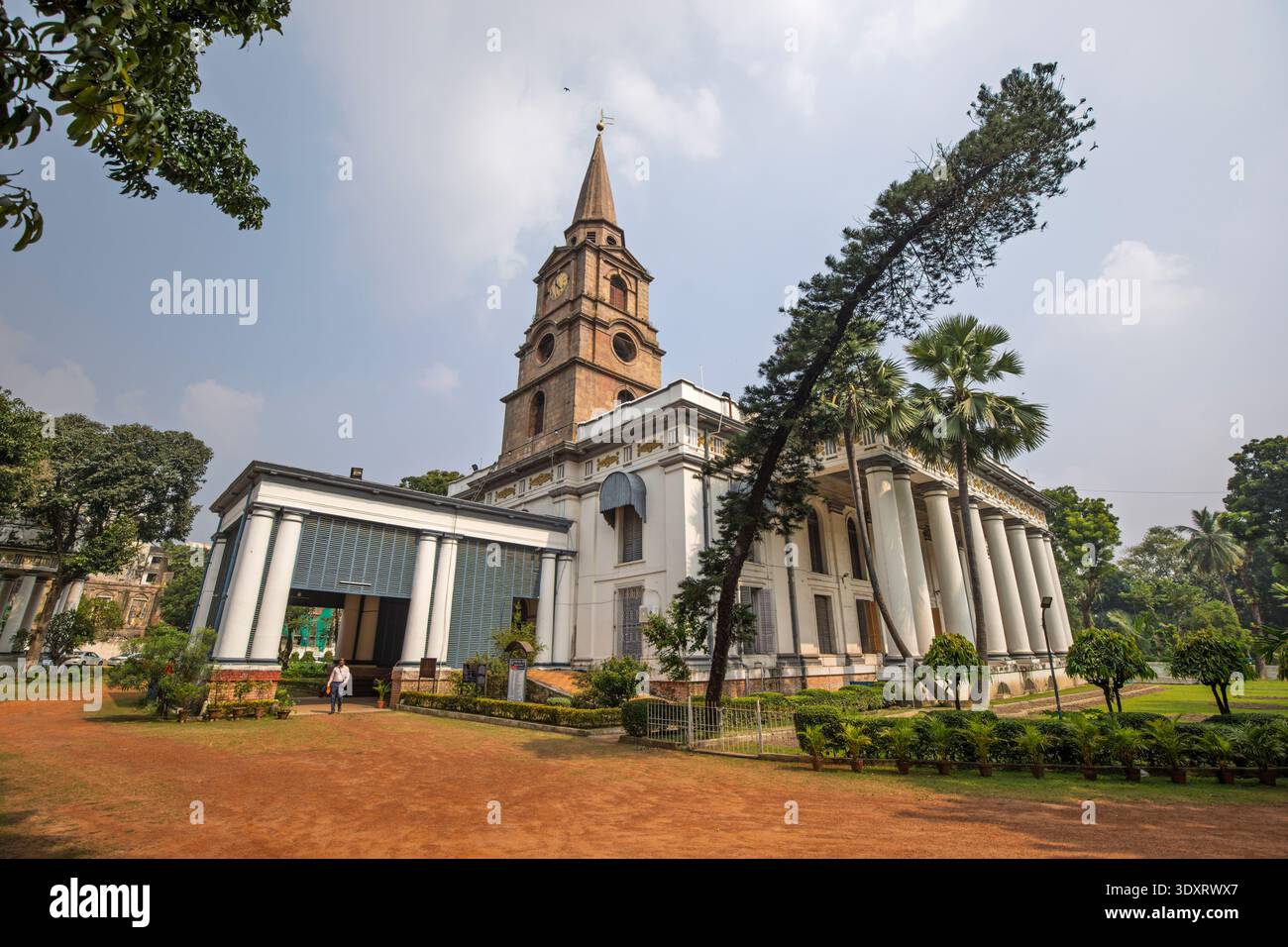 Chiesa di San Giovanni (la vecchia cattedrale), Kolkata, Bengala Occidentale, India Foto Stock