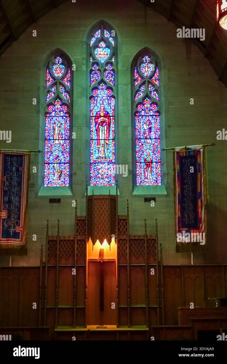 Chapel of the Ozarks al Big Cedar Lodge di Branson, Missouri Foto Stock