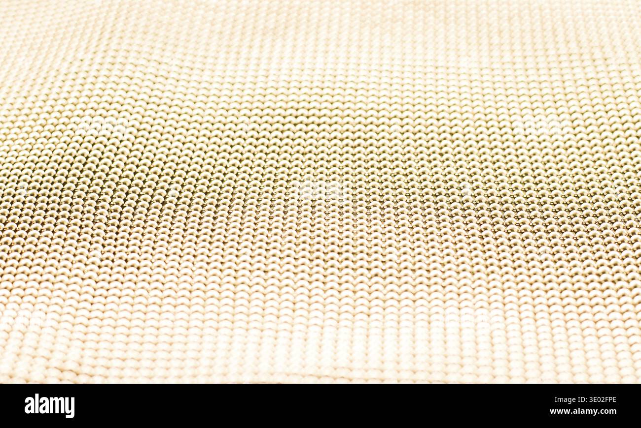Sfondo astratto metallico dorato, superficie futuristica e materiali high tech Foto Stock