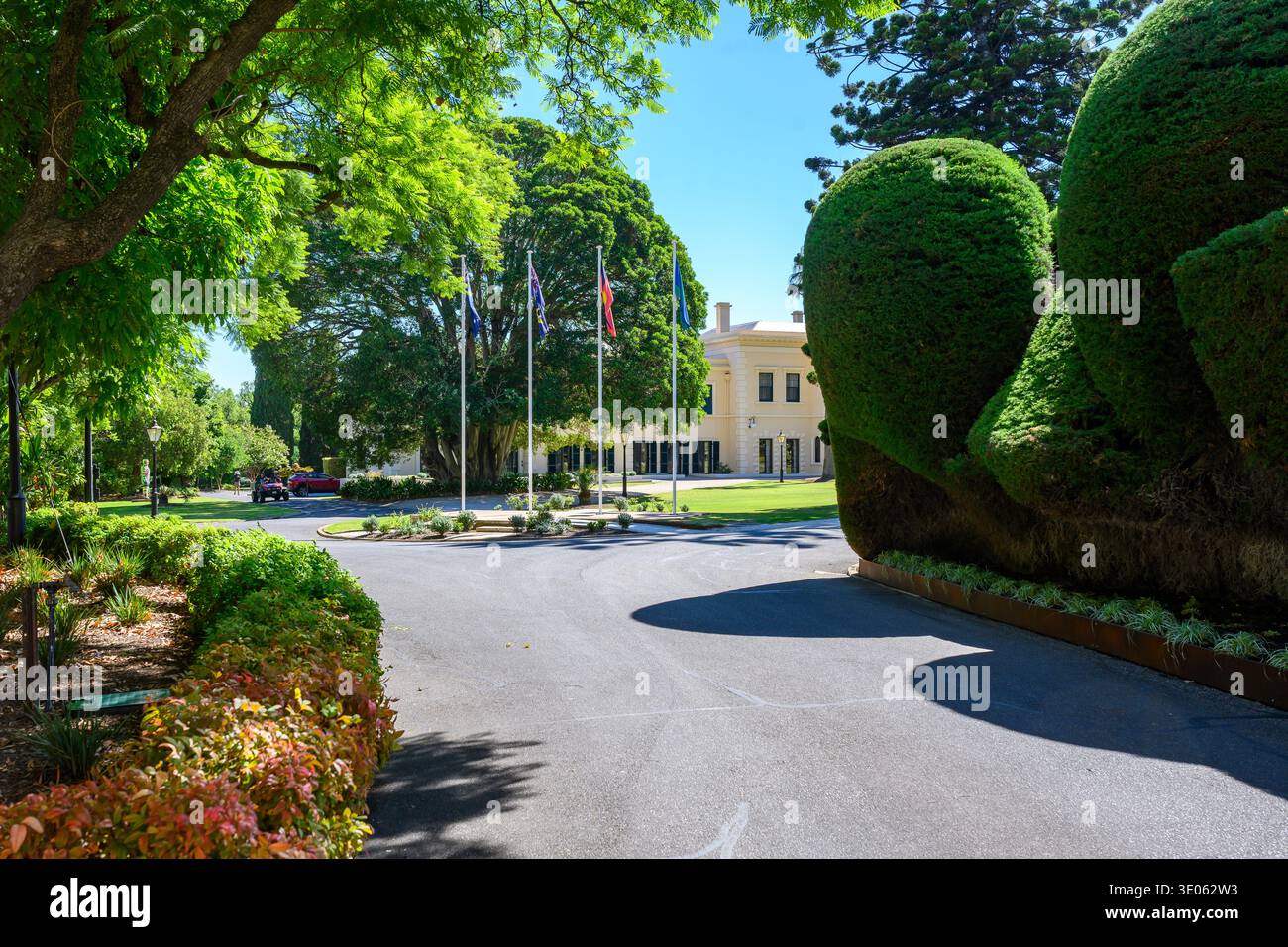 Government House sulla North Terrace ad Adelaide, Australia meridionale. Foto Stock