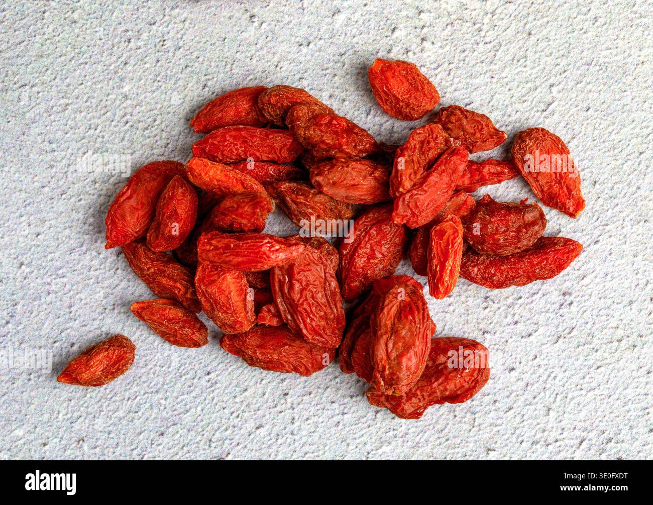 Bacche di Goji Foto Stock
