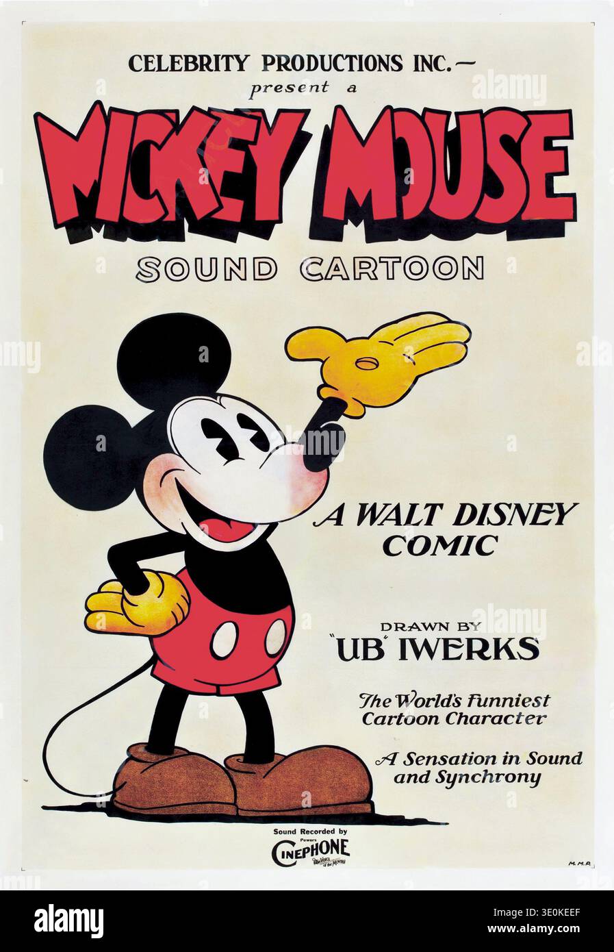 Poster di Topolino Foto Stock
