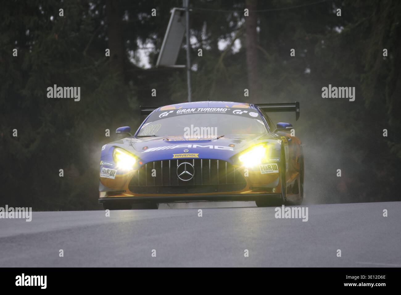 #80 Luca Stolz (Brachbach/GER) / Maro Engel (Monaco/GER) / Maxime Martin (BEL), Mercedes-AMG GT3 Evo, Team: Winward Racing (GER) GER, Motorsport, Nuerburgring Langstrecken serie 2026, NLS1, Freies Training, Freitag, Rennen 1, 71. ADAC Westfalenfahrt, Nuerburgring, Deutschland, Rheinland-Pfalz, 14.03.2026 foto: Eibner-Pressefoto/Juergen Augst Foto Stock