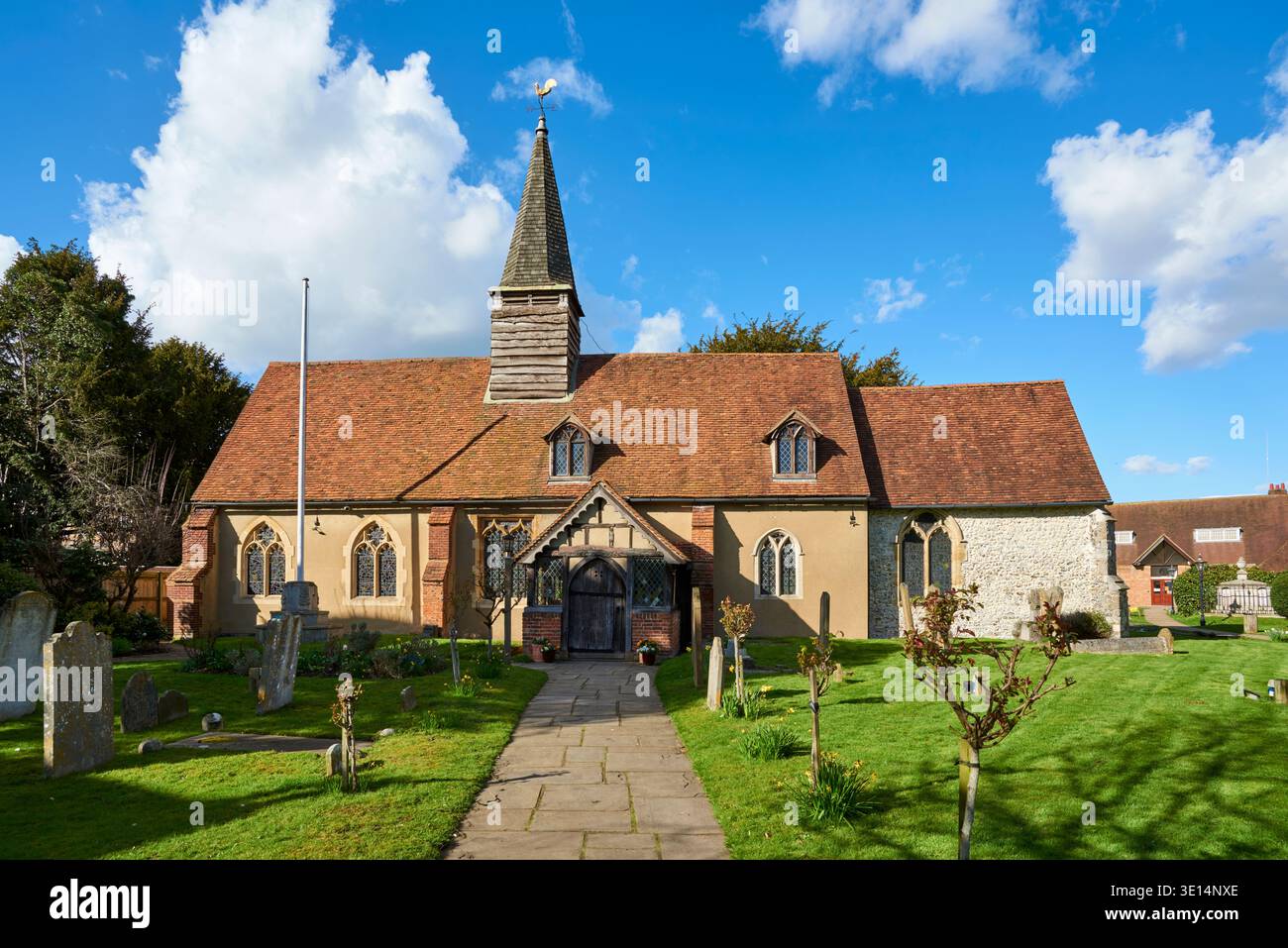 St Giles Church, Ickenham, Greater London, Regno Unito Foto Stock