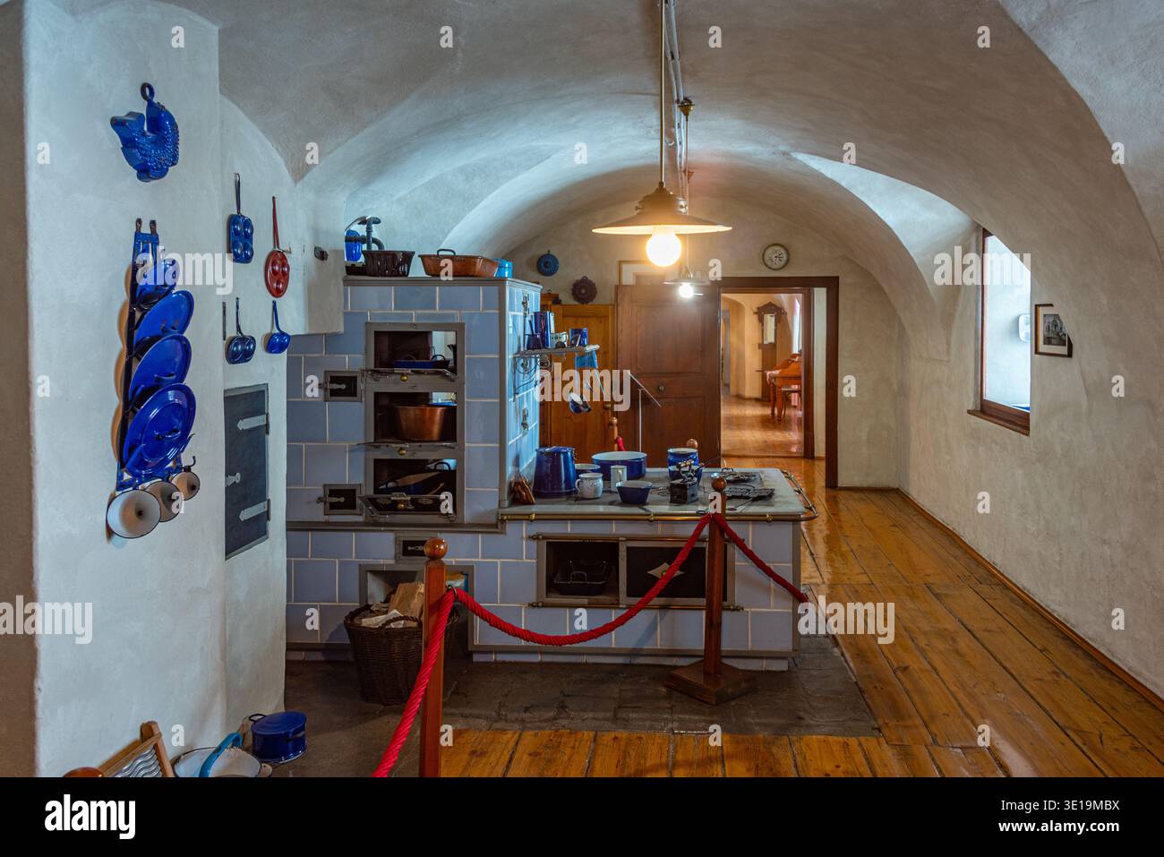 Herberstein, Austria, 18 agosto 2025: Interno del palazzo di Herberstein in Austria. IMMAGINE Foto Stock