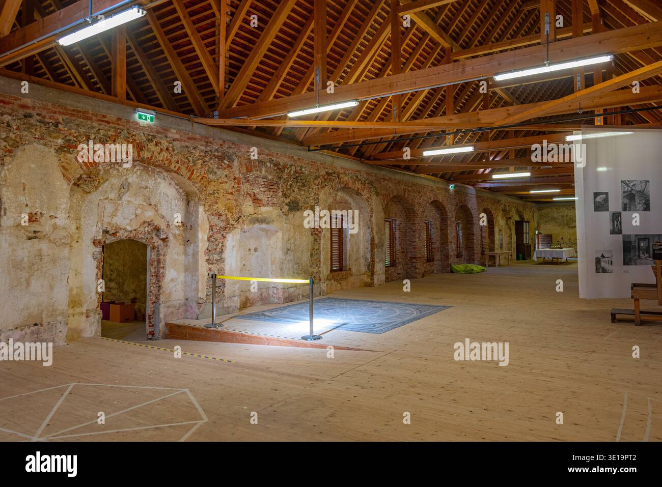 Schallaburg, Austria, 24 agosto 2025: Interno del castello di Schallaburg in Austria.IMAGE Foto Stock