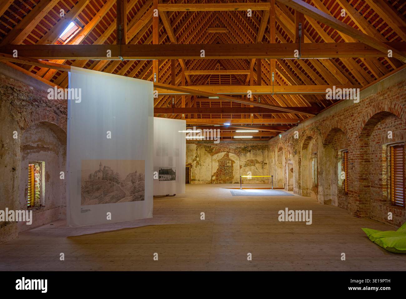 Schallaburg, Austria, 24 agosto 2025: Interno del castello di Schallaburg in Austria.IMAGE Foto Stock