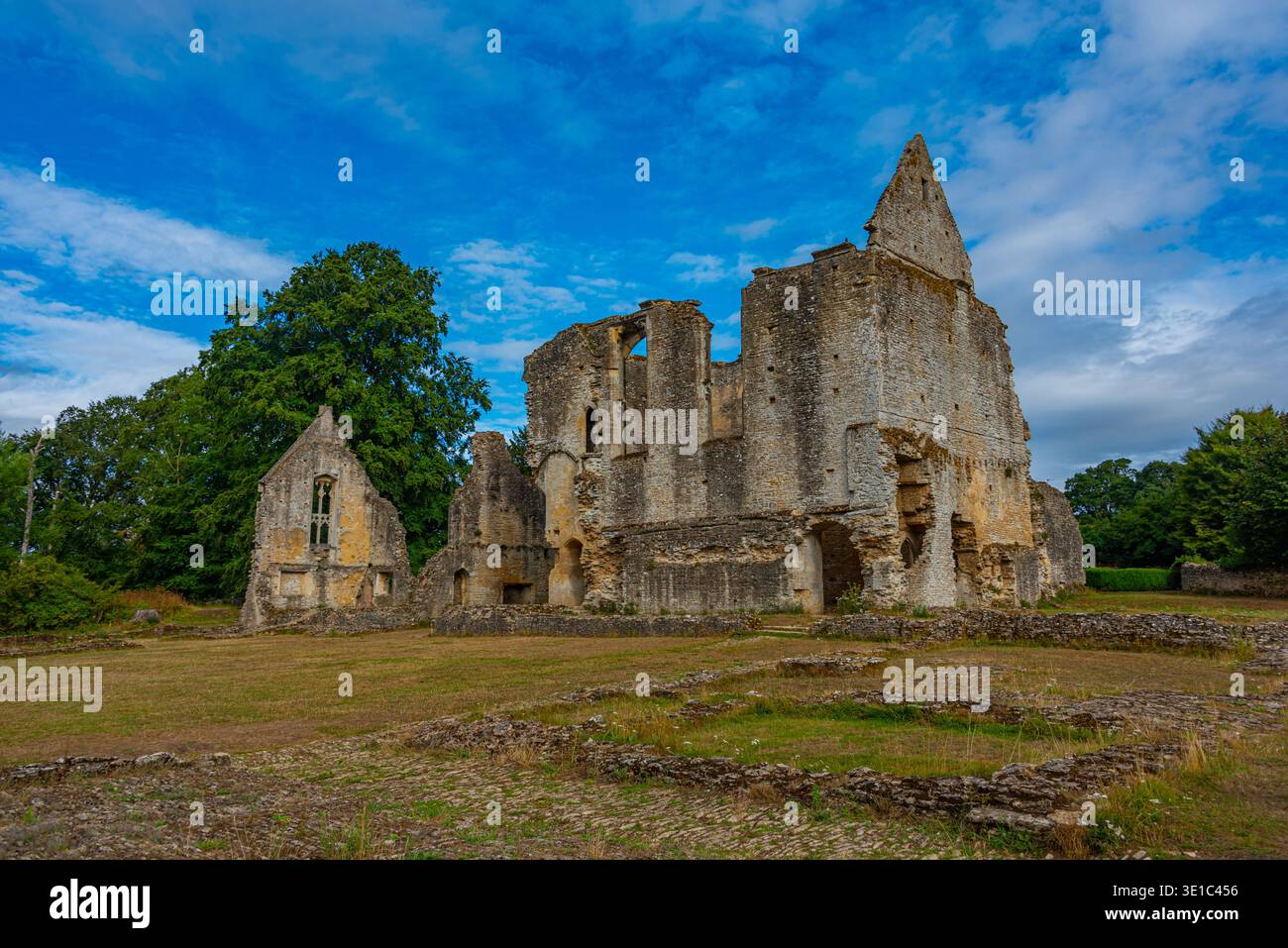 Minster Lovell Hall Dovecote in Inghilterra.IMMAGINE Foto Stock
