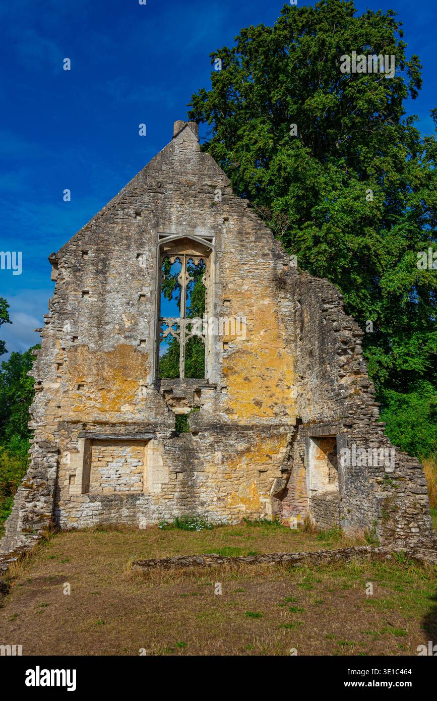 Minster Lovell Hall Dovecote in Inghilterra.IMMAGINE Foto Stock
