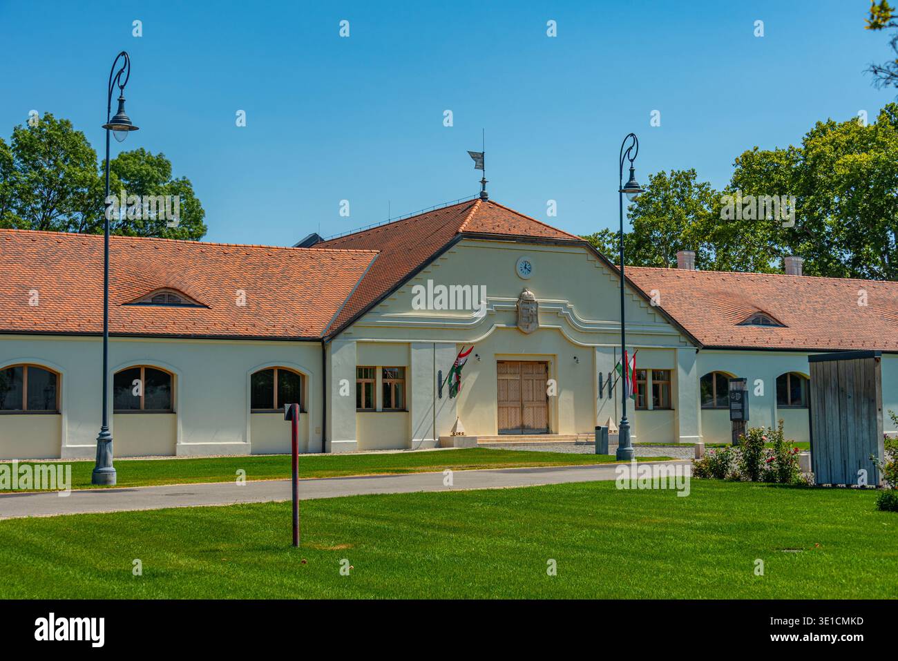 Fattoria statale di Mezohegyes, Ungheria.IMMAGINE Foto Stock