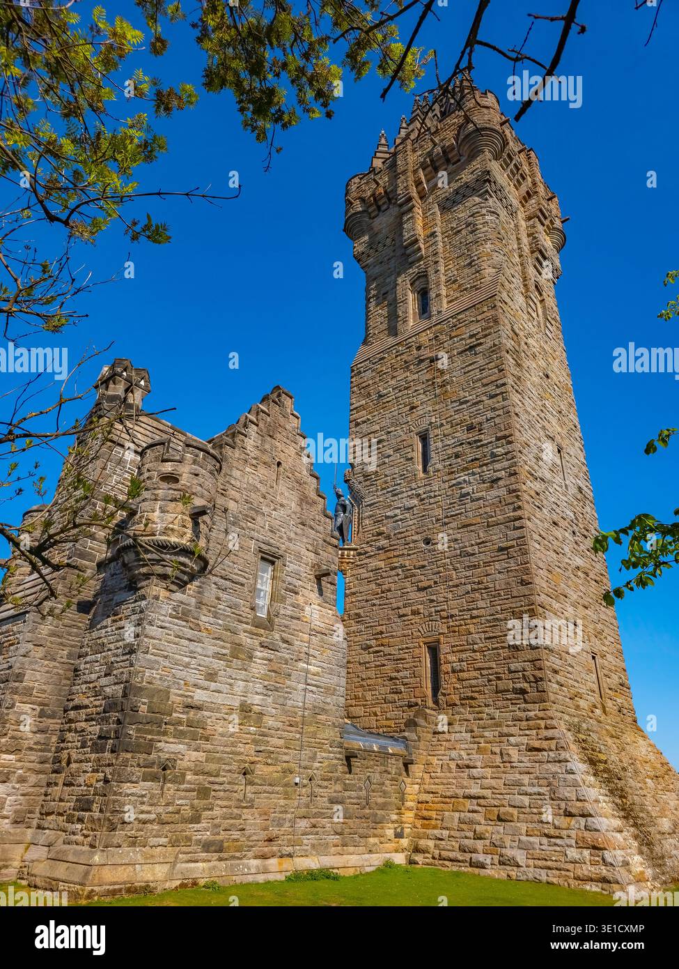 National Wallace Monument a Stirling, Scozia. IMMAGINE Foto Stock