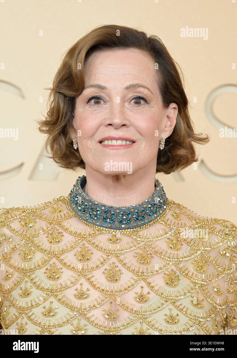 Hollywood, California, 15 marzo 2026. Sigourney Weaver al 98° Oscar al Dolby Theatre il 15 marzo 2026 a Hollywood, California. Crediti: Marty/Media Punch/Alamy Live News Foto Stock