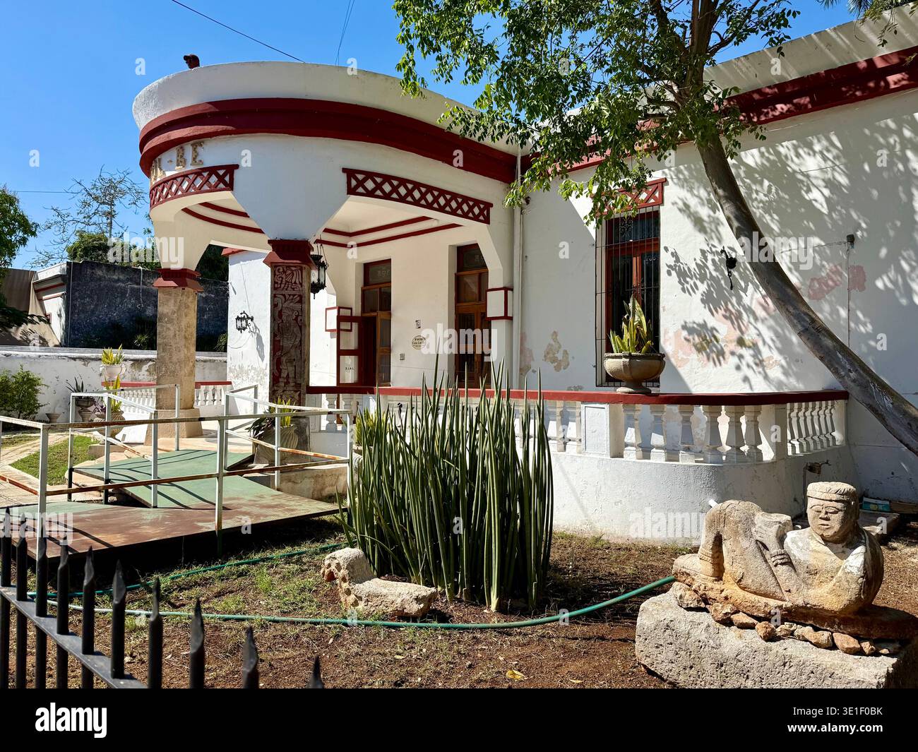 Architettura neo-Maya, Garcia Gineres, Merida, Messico Foto Stock
