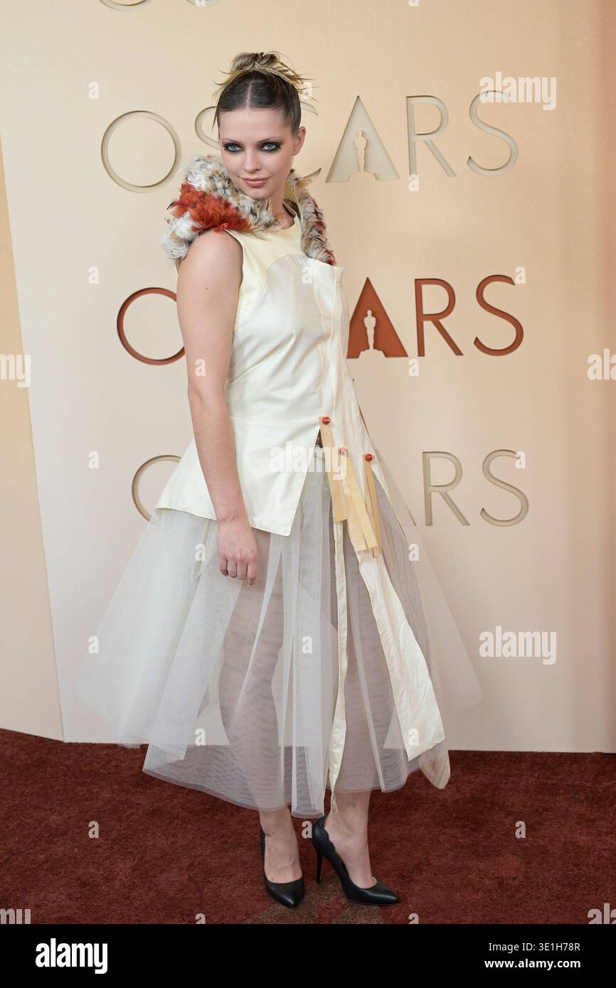 Hollywood, California, 15 marzo 2026. Lea Myren al 98° Oscar al Dolby Theatre il 15 marzo 2026 a Hollywood, California. Crediti: Marty/Media Punch/Alamy Live News Foto Stock