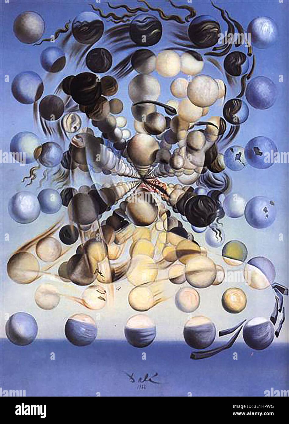 Galatea delle sfere Salvador Dalí Foto Stock