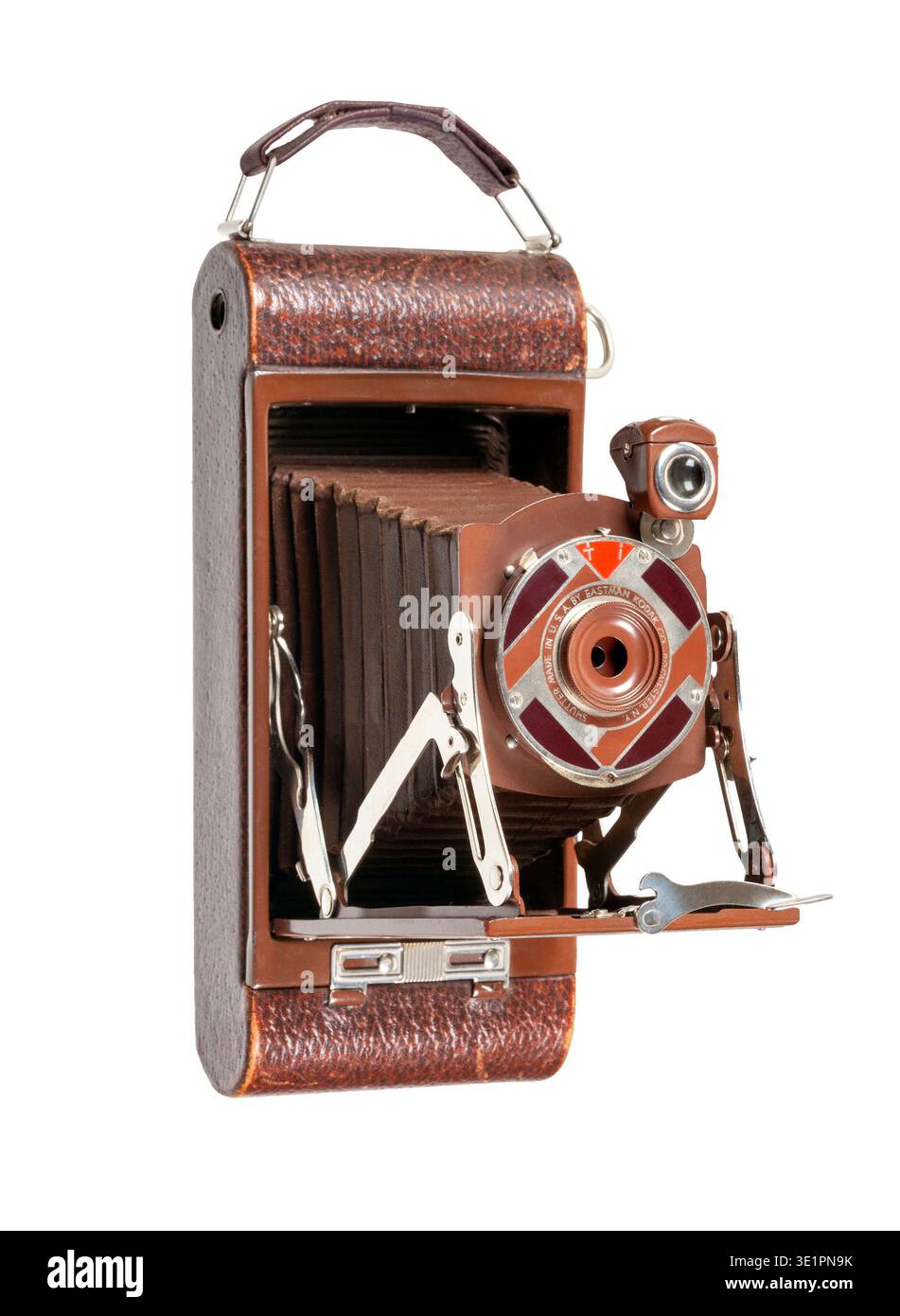 La fotocamera "Gift 1A Kodak" era una variante appositamente realizzata della Pocket Kodak Jr. N. 1A, per la stagione natalizia 1930. Progettato da Famous Industrial Foto Stock