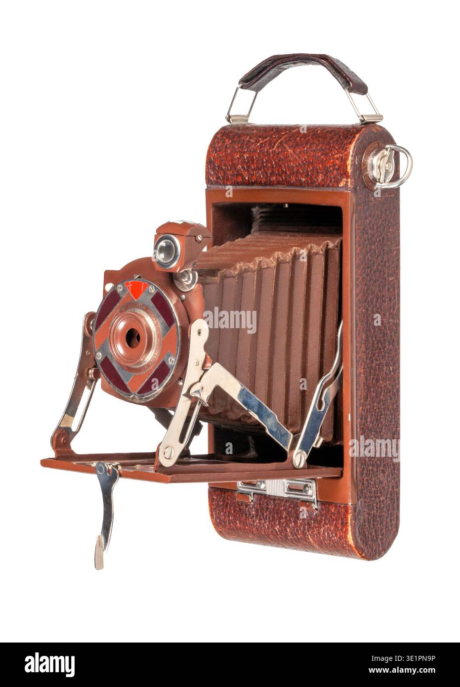 La fotocamera "Gift 1A Kodak" era una variante appositamente realizzata della Pocket Kodak Jr. N. 1A, per la stagione natalizia 1930. Progettato da Famous Industrial Foto Stock