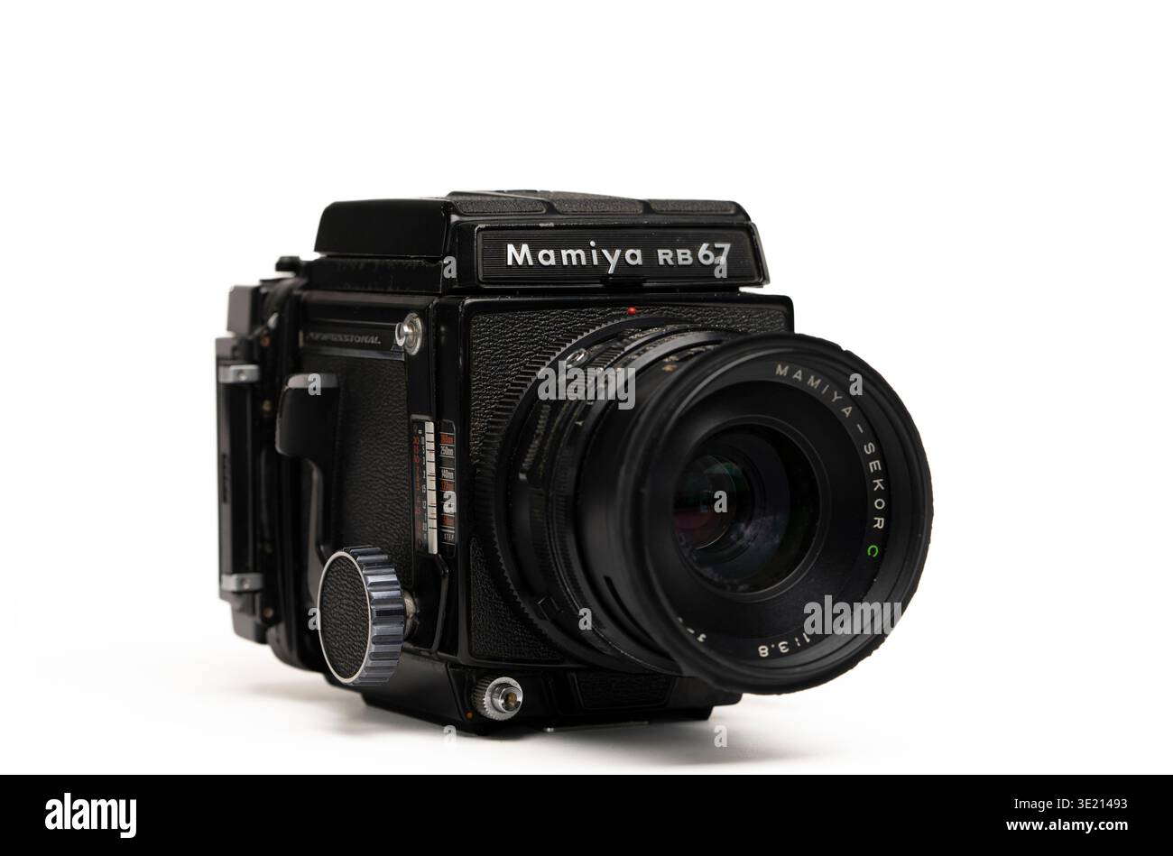 Videocamera Mamiya RB67 per pellicole di formato medio Foto Stock