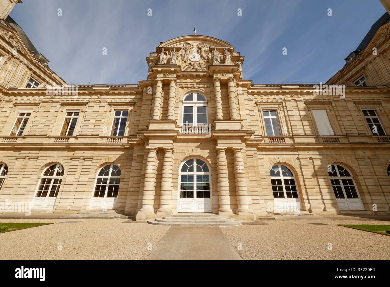 SENATO FRANCESE PARIGI Foto Stock
