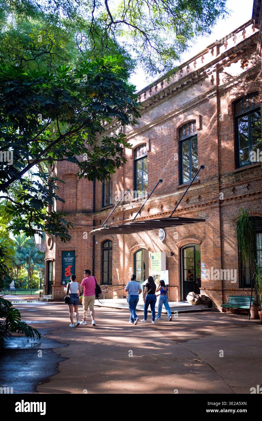 Argentina, Buenos Aires: Il giardino botanico “Jardín Botánico Carlos Thays”, nel quartiere di Palermo. Il giardino è stato progettato da French-Argentini Foto Stock